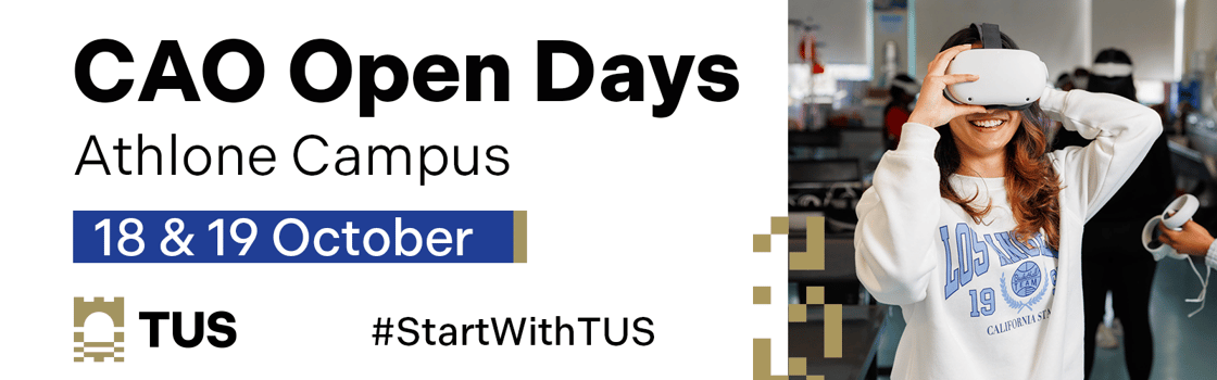 Register for the TUS Autumn Open Day 2025 